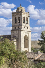 Fototapeta na wymiar Inmaculada Concepcion church in Hontanas - Burgos, Spain