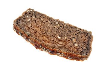Dark rye bread with sunflower seeds