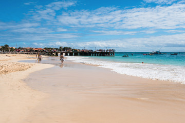  Santa Maria beach in Sal Cape Verde - Cabo Verde