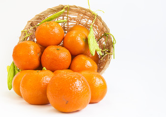 Tangerine basket mandarin