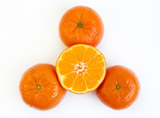Tangerine half