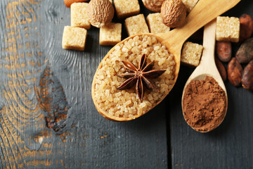 Christmas spices and baking ingredients