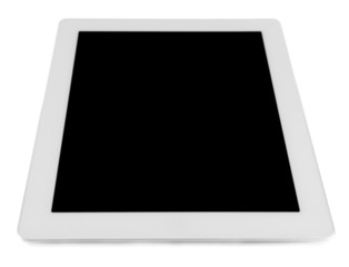 Tablet isolated on white