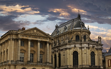 Fototapeta na wymiar palacio de versalles francia