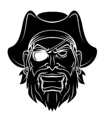 Pirate Warrior vector illustration
