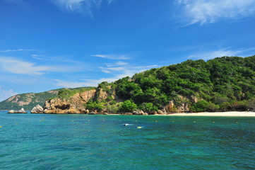 Fototapeta premium Wyspa Morza