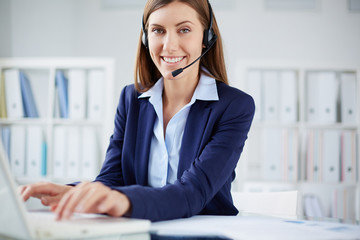 Call center operator