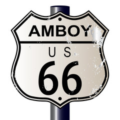 Amboy Route 66 Sign