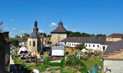 medieval castle yard
