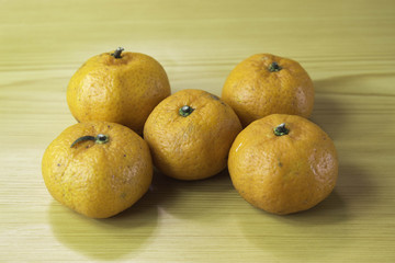 Orange fruits