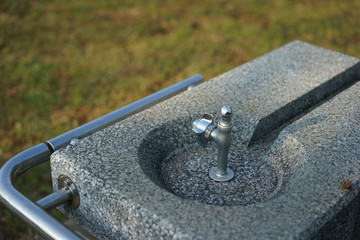 公園の水飲み場
