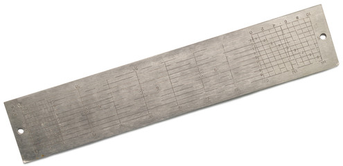 metal ruler
