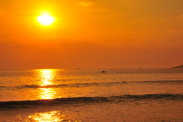 Sunset on the Beach