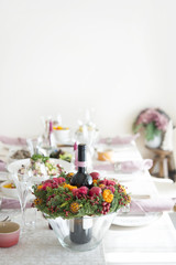 クリスマスのテーブル