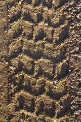 Gravel road.
