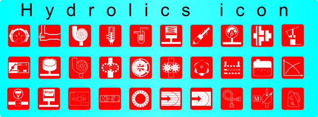 Гидравлические иконки