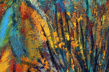 Naklejka premium an artist's palette
