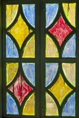 Color glass window