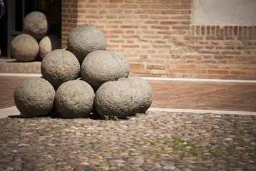 Medieval Cannon balls