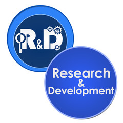 R And D - Research And Development Two Circles