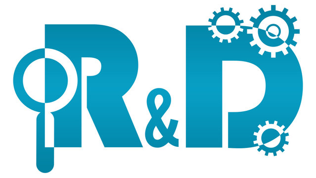 R And D - Research And Development Logo