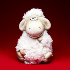 Sheep the symbol 2015 year