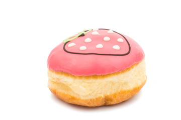 beautiful delicious donuts isolated