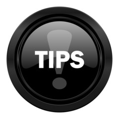 tips black icon