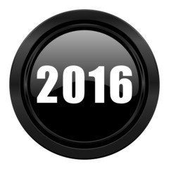 new year 2016 black icon new years symbol