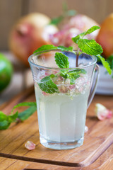 Lime juice with Pomegranate
