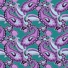 paisley seamless background