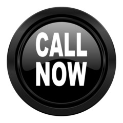 call now black icon