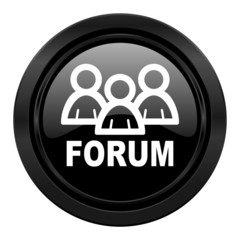 forum black icon