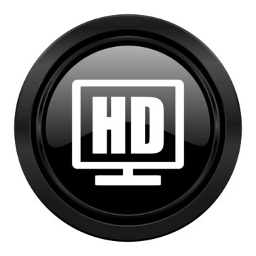 hd display black icon