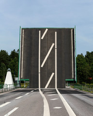 Road bridge open