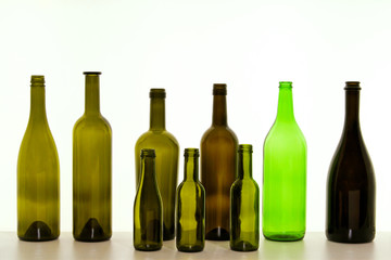 Wine bottles