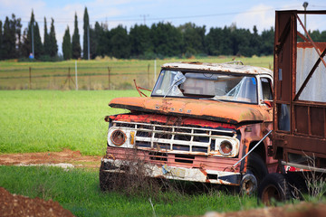 Red car