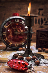 candle in the candlestick