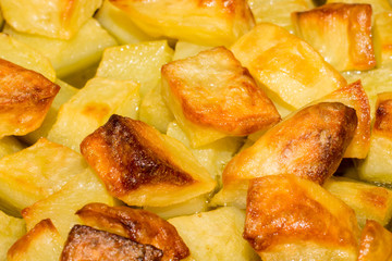 Cooked potatoes