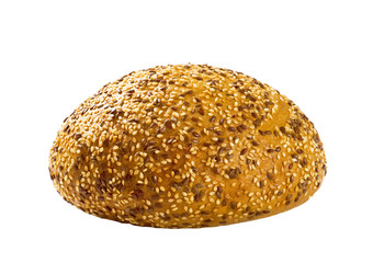 Bread with flax and sesame seeds