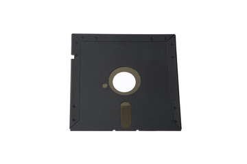 old data storage system: single floppy disk 5 "1/4
