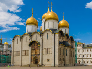 Fototapeta na wymiar Cathedral in Moscow Kremlin