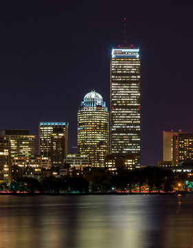 Prudential Center at Night