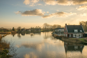 Obraz premium View on a river
