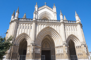 Fototapeta na wymiar New Cathedral of Vitoria, Basque Country, Spain