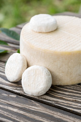 Assorted goat cheese