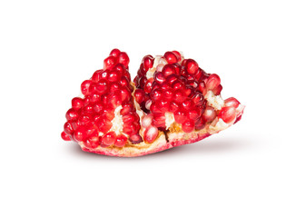 Single Of Ripe Juicy Pomegranate