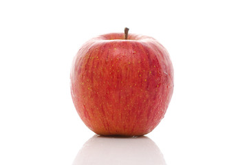 Close up of red apple