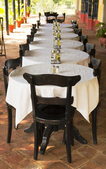Cafe interior