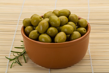 Green olives